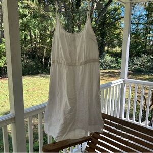 White Sleeveless Dress